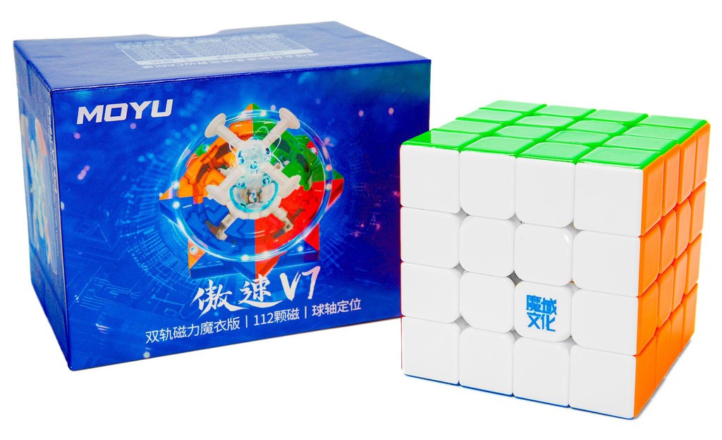 MoYu AoSu V7 4x4 Dual-Track Magnetic UV